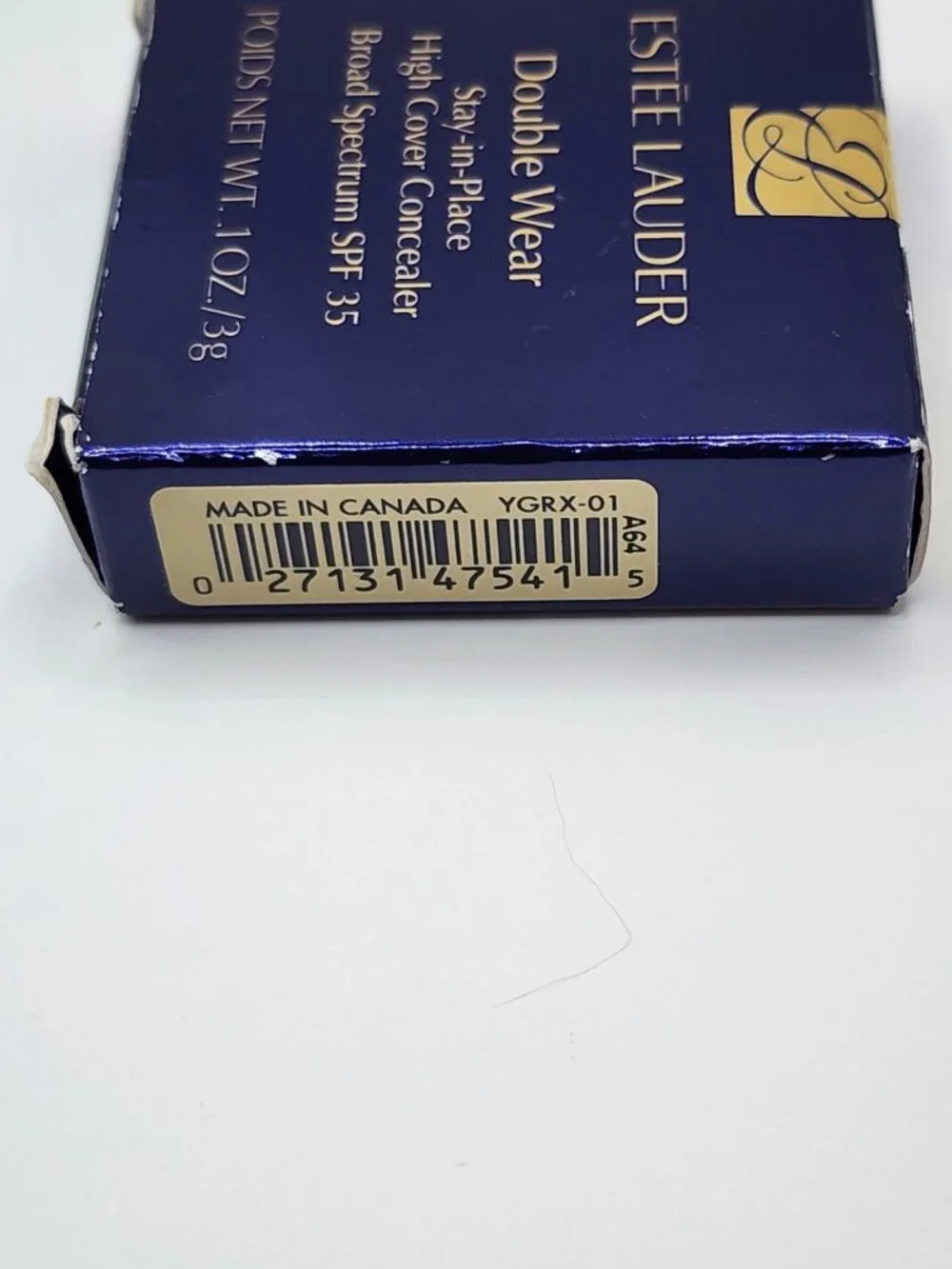 Estee Lauder Double Wear High Cover Concealer SPF 35 Extra Light Cream NIB Rare
